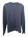 Armani Jeans Size M Blue & White Cotton logo T shirt Crew Long Sleeve Shirt Blue & White / M