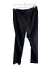 Lafayette Size 10 Black Virgin Wool Side Zippers Straight Leg Dress Pants Pants Black / 10