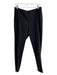Lafayette Size 10 Black Virgin Wool Side Zippers Straight Leg Dress Pants Pants Black / 10