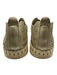 Ilse Jacobsen Shoe Size 39 Gold & White Leather Perforated Platform Shoes Gold & White / 39