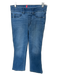 Spanx Size S Med Light Wash Cotton Blend Elastic Waist Boot Cut Jeans Med Light Wash / S