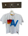 Aviator Nation Size XS White & Multi Cotton Short Sleeve Logo Cropped Top White & Multi / XS