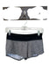 Lululemon Size 2 Gray & Black Heathered Athletic Shorts Gray & Black / 2