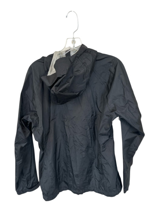 Patagonia Black Recycled Nylon Full Zip Athletic Raincoat Black / M