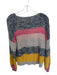 By Anthropologie Size XS Blue, Pink, & Yellow Print Acrylic & Nylon Sweater Blue, Pink, & Yellow Print / XS