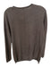 Kinross Size XS Brown Cashmere Crew Neck Long Sleeve Sweater Brown / XS