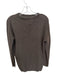 Kinross Size XS Brown Cashmere Crew Neck Long Sleeve Sweater Brown / XS