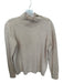 Berenice Size S Cream Wool & Cashmere Turtle Neck Button Detail Sweater Cream / S