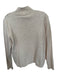 Berenice Size S Cream Wool & Cashmere Turtle Neck Button Detail Sweater Cream / S
