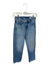 AYR Size 24 Light Wash Denim Cropped Straight Leg Belt loops Zip Jeans Light Wash / 24