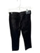 Citizens of Humanity Size 27 Black Cotton Blend Velvet Slight Flare Pants Black / 27