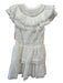 Target Collab Size S White Cotton Lace Detail Ruffle Button Detail Dress White / S