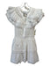 Target Collab Size XS White Cotton Lace Detail Ruffle Button Detail Dress White / XS