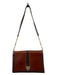 Mark Cross Brown Leather Gold Detail Purse Brown / One Size