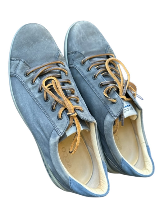 ecco Shoe Size 45 Gray & Brown Leather Leather Accents Athletic Men's Sneakers Gray & Brown / 45