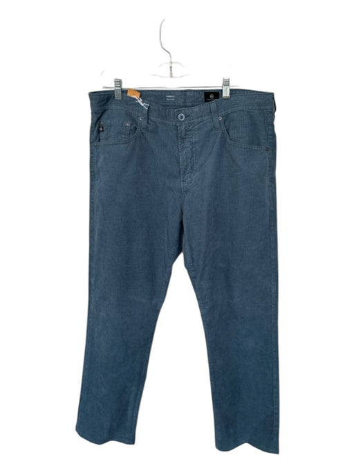 AG NWT Size 36X34 Slate Blue Corduroy Straight Leg Men's Pants Slate Blue / 36X34