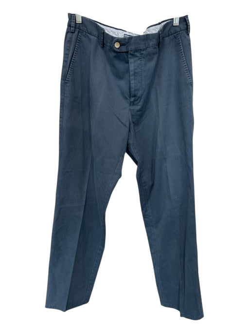 Peter Millar Size 34 Navy Cotton Solid Men's Pants Navy / 34