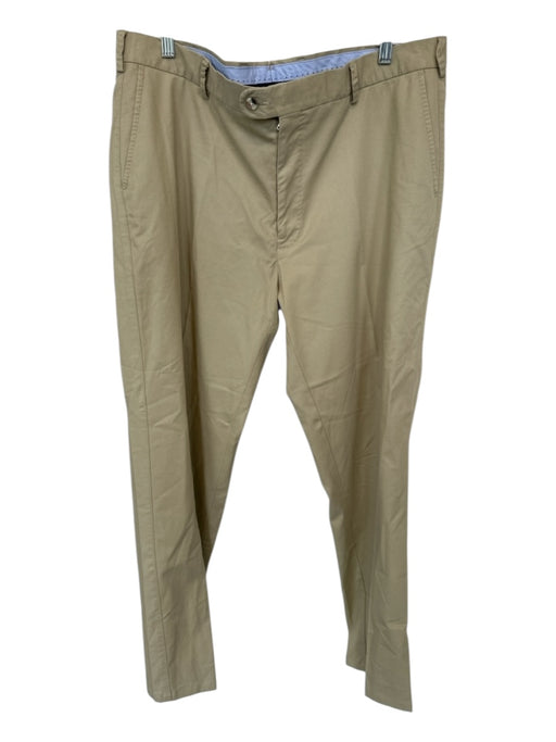 Peter Millar Size 38 Khaki Cotton Solid Men's Pants Khaki / 38