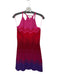 Torn By Ronny Kobo Size S Pink & Purple Viscose Sleeveless Ombre Textured Dress Pink & Purple / S