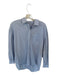Rails Size XS Light Blue Cotton Long Balloon Sleeve Collar Button Down Top Light Blue / XS