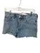 Agolde Size 26 Light Wash Organic Cotton High Waist Button Fly distressed Shorts Light Wash / 26