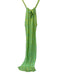 Escapada Size XS Lime & Blue Rayon Tie Straps Maxi Dress Lime & Blue / XS