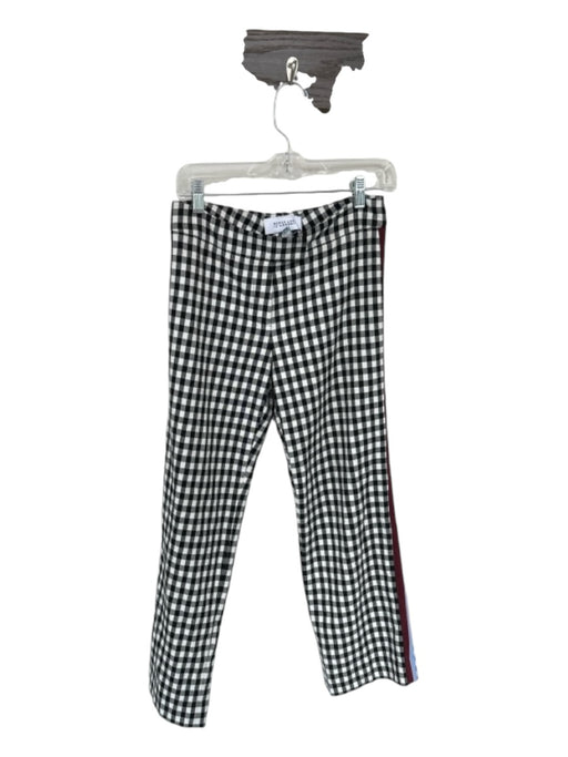 Derek Lam 10 Crosby Size Est S Black & White Missing Fabric Tag Checkered Pants Black & White / Est S