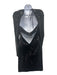 Michael Costello x Revolve Size M Black Polyester Blend Sequin Tie Back Dress Black / M