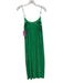 Good American Size 3 / L Green Polyester Micro Pleated Midi Dress Green / 3 / L