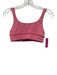 Daily Drills Size S Pink Nylon Blend Elastic Hem Logo Patch sports bra Pink / S