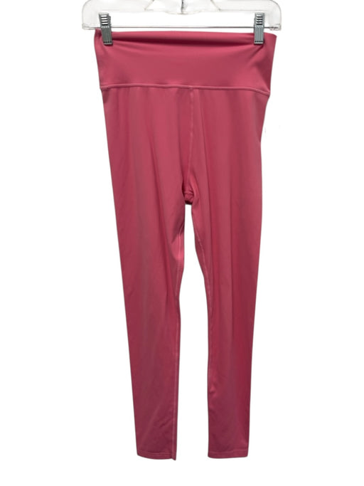 Daily Drills Size M Pink Nylon Blend High Rise Full Length Leggings Pink / M