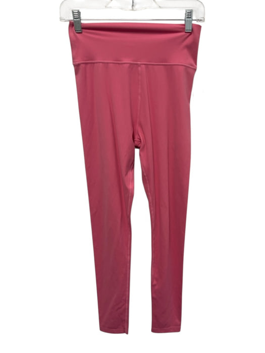 Daily Drills Size M Pink Nylon Blend High Rise Full Length Leggings Pink / M