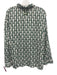 Daily Drills Size M/L Green & Cream Cotton & Modal Drawstring Short Set Green & Cream / M/L