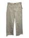 Rolla's Size 27 Beige Cotton Blend High Rise Patch Pockets Wide Leg Jeans Beige / 27