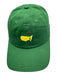 Masters Green Cotton Adjustable Logo Patch Baseball Hat Green / One Size