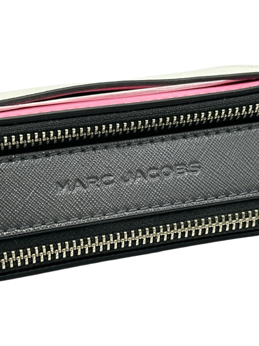 Marc Jacobs Pink, Orange, White Leather silver tone hardware logo strap Bag Pink, Orange, White / S