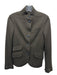 Rag & Bone Size 0 Olive Green Wool Button Detail Stand Collar Blazer Jacket Olive Green / 0