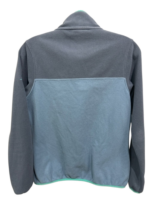 Patagonia Size XS Blue Multi Polyester Fleece Color Block 3/4 Button Jacket Blue Multi / XS