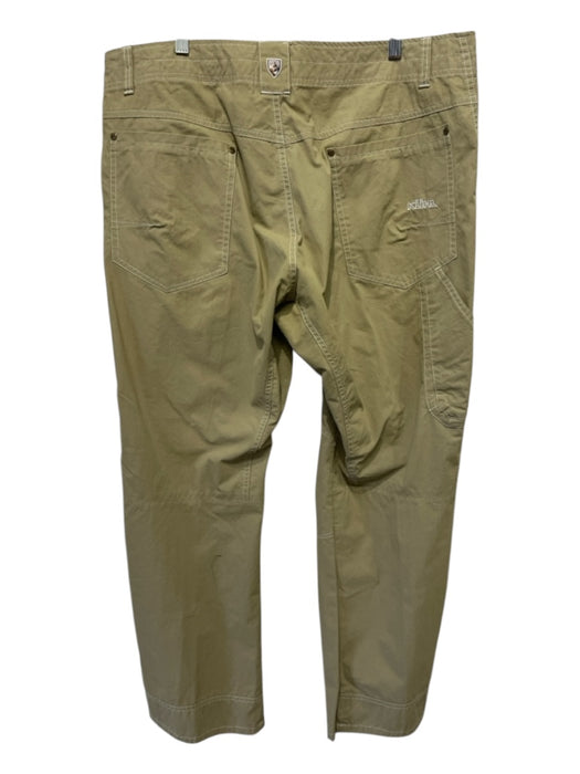 Kuhl Size 38 Tan Cotton Blend Solid Khakis Men's Pants 38