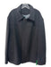 metropolitan view Size Est L Dark Gray Wool Blend Solid Zip UP Men's Jacket Est L