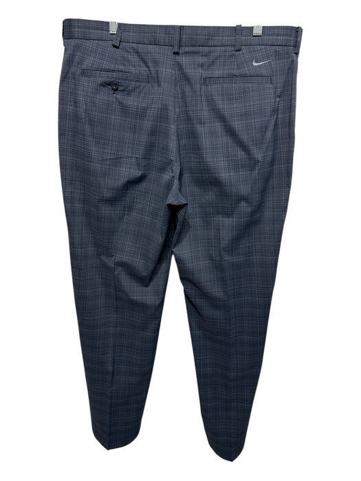 Nike Golf Size 38 Gray & White Polyester Zip Fly Men's Pants Gray & White / 38
