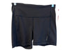 Athleta Size S Black Polyester Blend High Waist Stretch Above knee Shorts Black / S