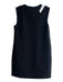 Rag & Bone Size 4 Black & White Polyester V Neck Pockets Below Knee Dress Black & White / 4