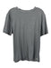 Vuori Size Est M Gray Solid Men's Short Sleeve Gray / Est M