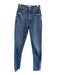 Agolde Size 23 Medium Wash Lyocell blend High Rise Button Fly distressed Jeans Medium Wash / 23