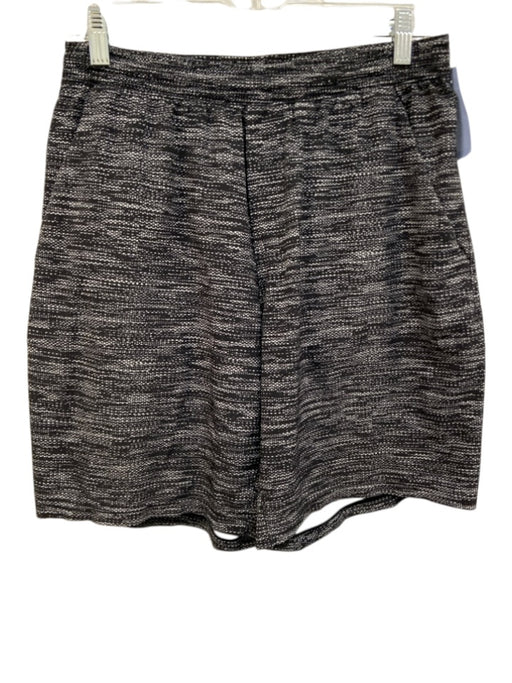 Lululemon Size Est M Black & White Synthetic Abstract Athleisure Men's Shorts Black & White / Est M