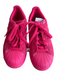 Adidas Shoe Size 4 Hot pink Suede Low Top Lace Up Round Toe Sneaker Shoes Hot pink / 4