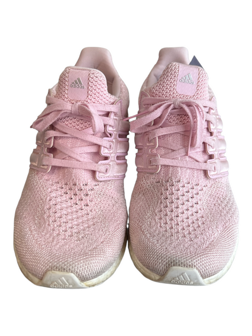 Adidas Shoe Size 8 Pink Fabric Lace Up Low Top Round Toe Sneaker Shoes Pink / 8
