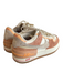 Nike Air Shoe Size 6 Cream & Peach Leather & Suede Low Top Lace Up Sneaker Shoes Cream & Peach / 6