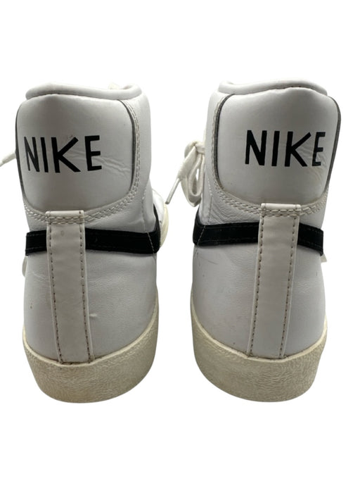 Nike Shoe Size 9.5 White, Black & Gray Synthetic High Top Men's Shoes White, Black & Gray / 9.5